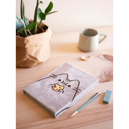 PUSHEEN - Premium Fluffy Notebook - Size A5