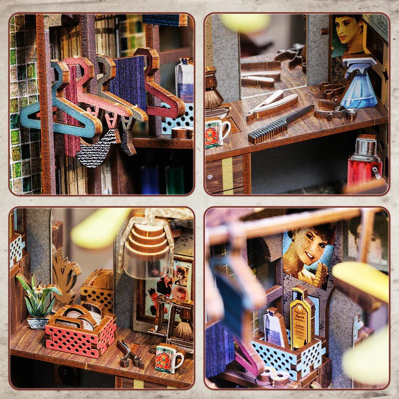 BOOK NOOK KIT - DIY - Twilight of the Warriors - 272pc + LED Light