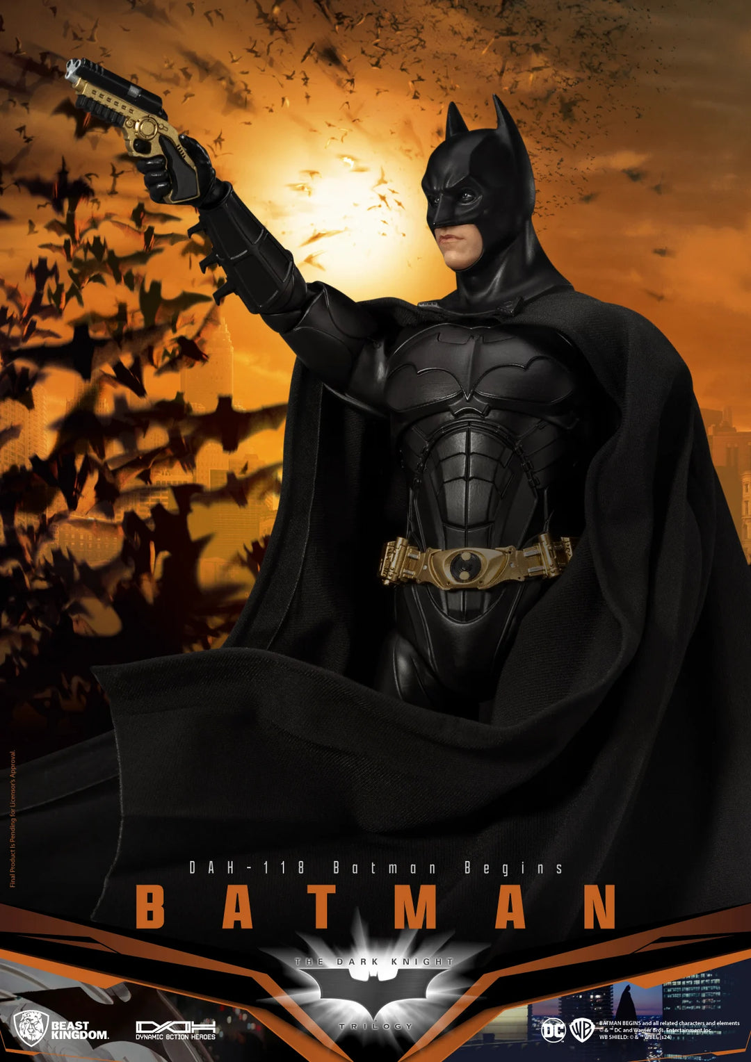BATMAN BEGINS - Batman - Dynamic Action Heroes 21cm