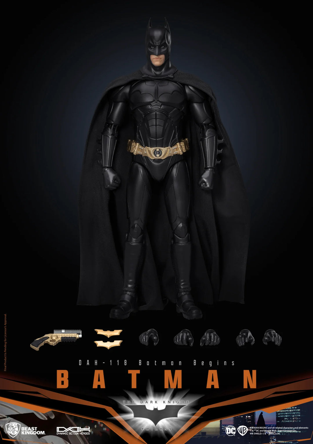 BATMAN BEGINS - Batman - Dynamic Action Heroes 21cm