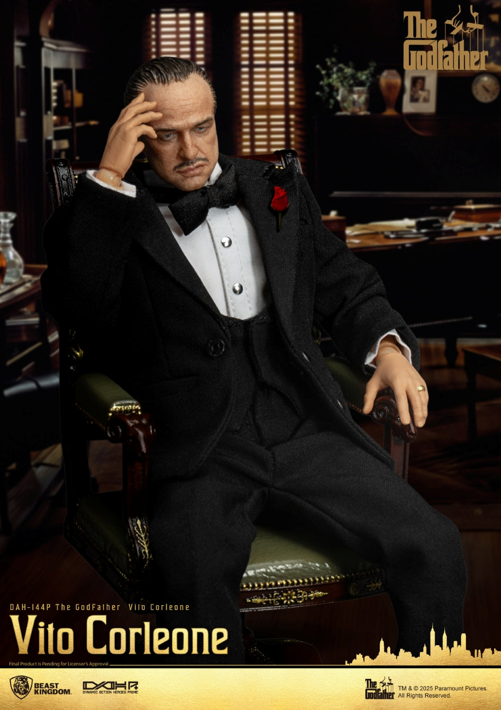 THE GODFATHER - Vito Corleone - Dynamic Action Heroes 20.5cm