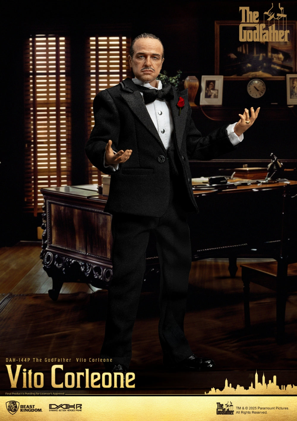 THE GODFATHER - Vito Corleone - Dynamic Action Heroes 20.5cm