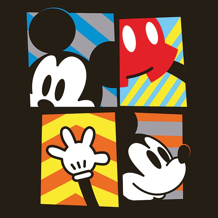 DISNEY - Canvas 40X40 '18mm' - Mickey Mouse Framed