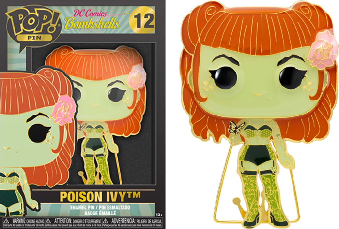 DC COMICS - Pop Large Enamel Pin N° 13 - Poison Ivy