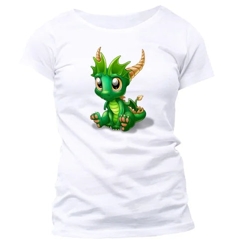 BABY DRAGON - T-Shirt Organic Cotton - Emeraude (XXS)