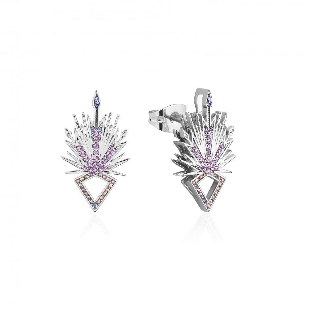 FROZEN 2 - Elsa Ice Crystal Earrings 'White Gold Plated'