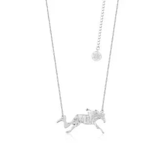 FROZEN 2 - The Nokk & Castle Necklace 'White Gold Plated'