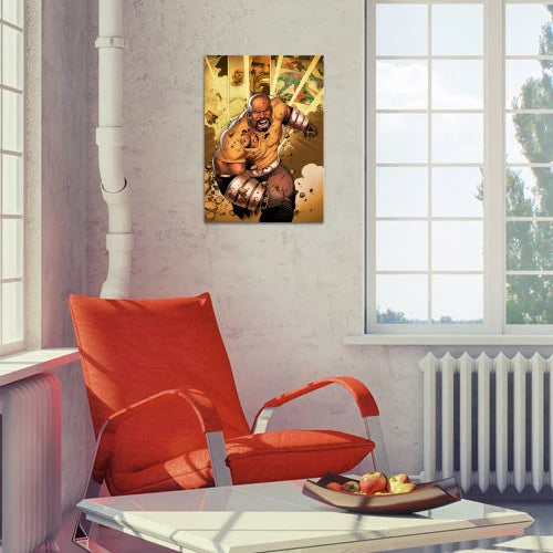 MARVEL ALL NEW - Magnetic Metal Poster 45x32 - Luke Cage (M)