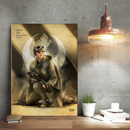 ROGUE ONE KEY FORCES - Magnetic Metal Poster 45x32 - Jyn