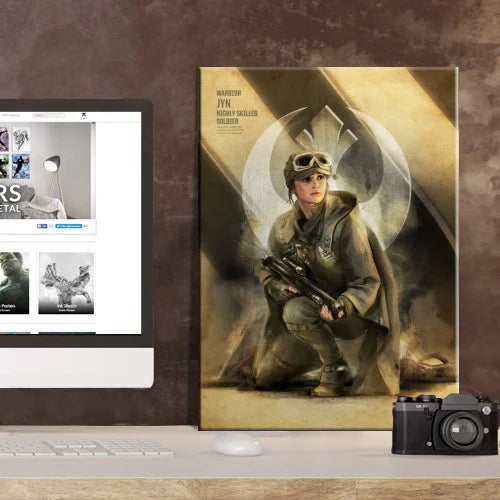 ROGUE ONE KEY FORCES - Magnetic Metal Poster 45x32 - Jyn