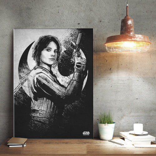 ROGUE ONE MORALITY - Magnetic Metal Poster 45x32 - Jyn