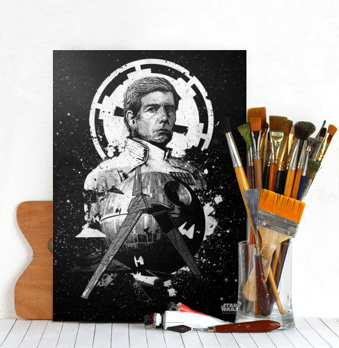 STAR WARS PILOTS - Magnetic Metal Poster 45x32 - Imperial Shuttle
