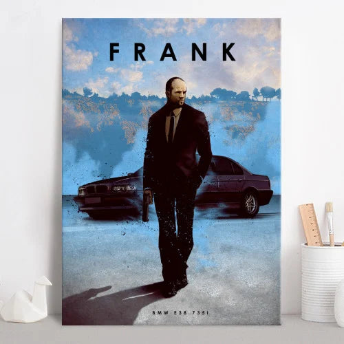 CAR LEGEND - Magnetic Metal Poster 45X32 - Frank