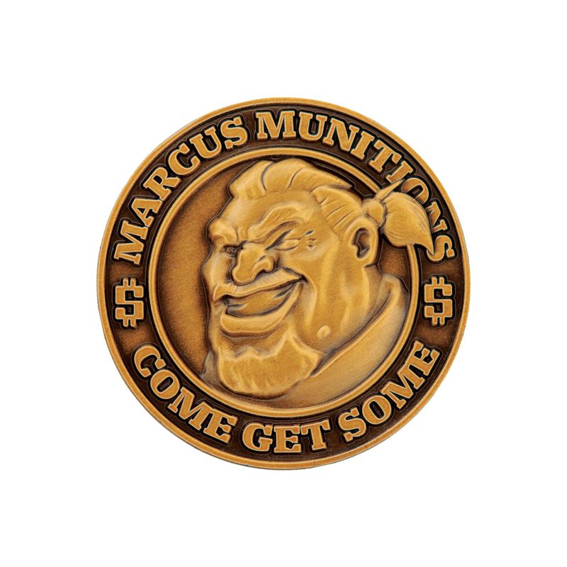 BORDERLANDS - Marcus Munitions - Limited Edition Coin