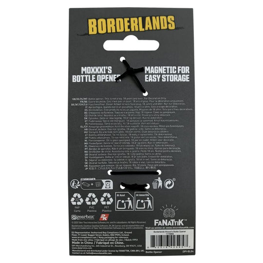 BORDERLANDS - Mad Moxxi - Limited Edition Bottle Opener