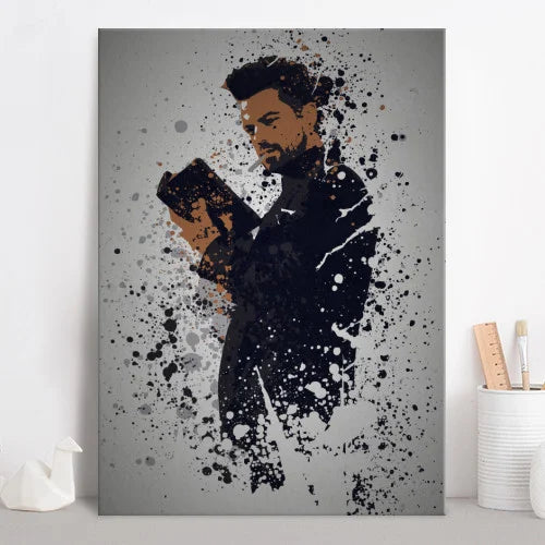 PC SPLATTER - Magnetic Metal Poster 45X32 - Preach