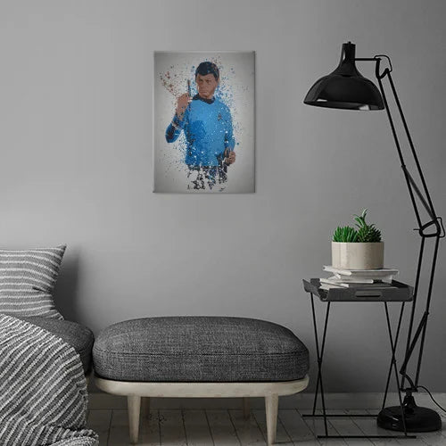 PC SPLATTER - Magnetic Metal Poster 45X32 - Leonard