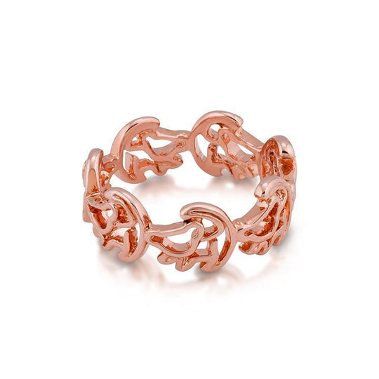 LION KING - Simba Ring 'Rose Gold Plated' (Size 8)