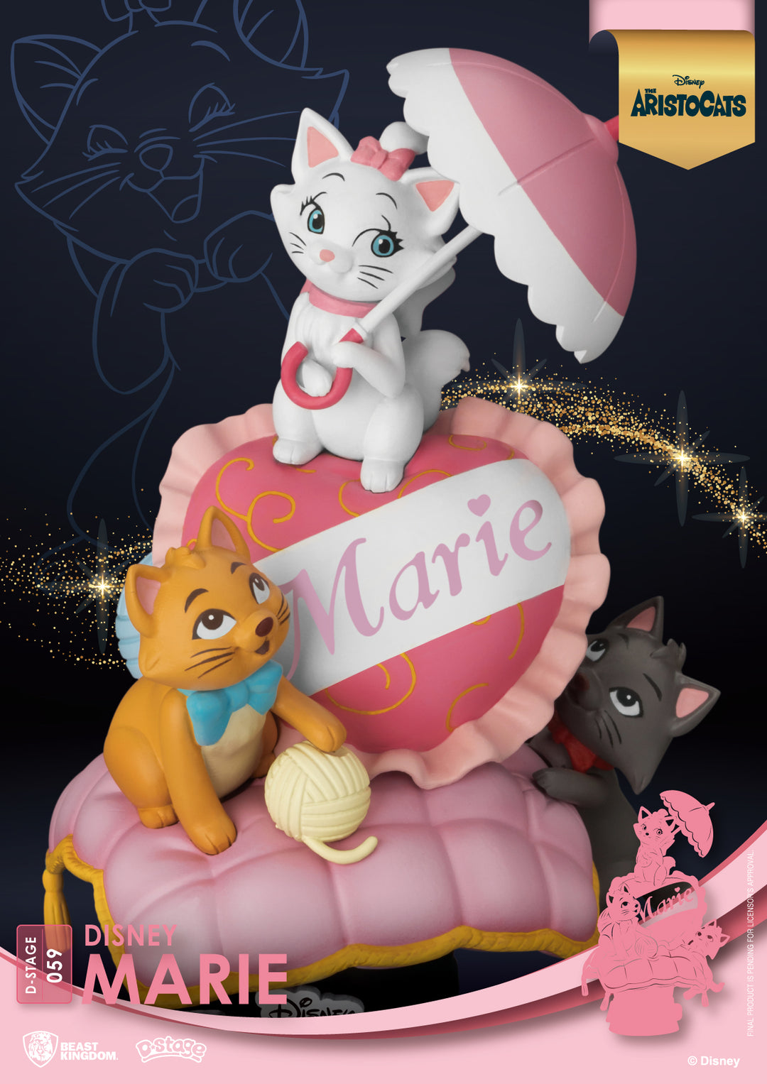 THE ARISTOCATS - Marie - Diorama D-Stage 16cm