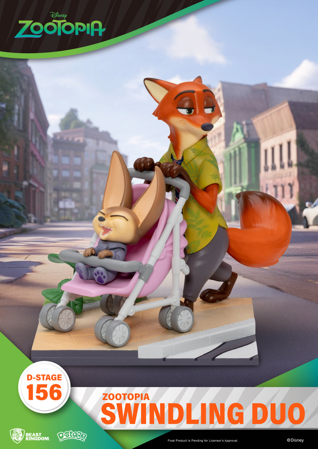 ZOOTOPIA 2 - Swindling Duo - Diorama D-Stage 12.2cm