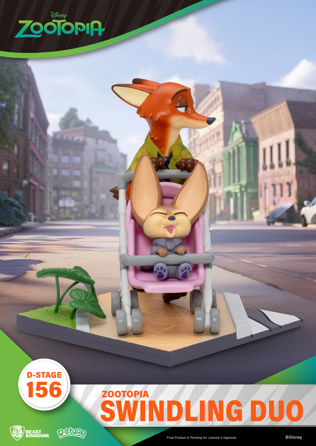 ZOOTOPIA 2 - Swindling Duo - Diorama D-Stage 12.2cm
