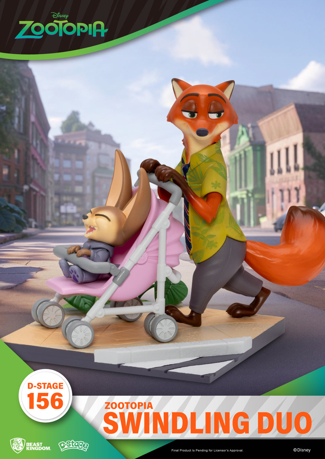 ZOOTOPIA 2 - Swindling Duo - Diorama D-Stage 12.2cm