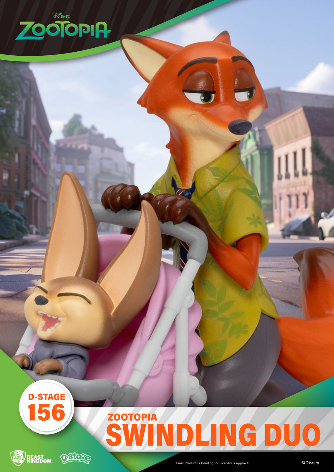 ZOOTOPIA 2 - Swindling Duo - Diorama D-Stage 12.2cm