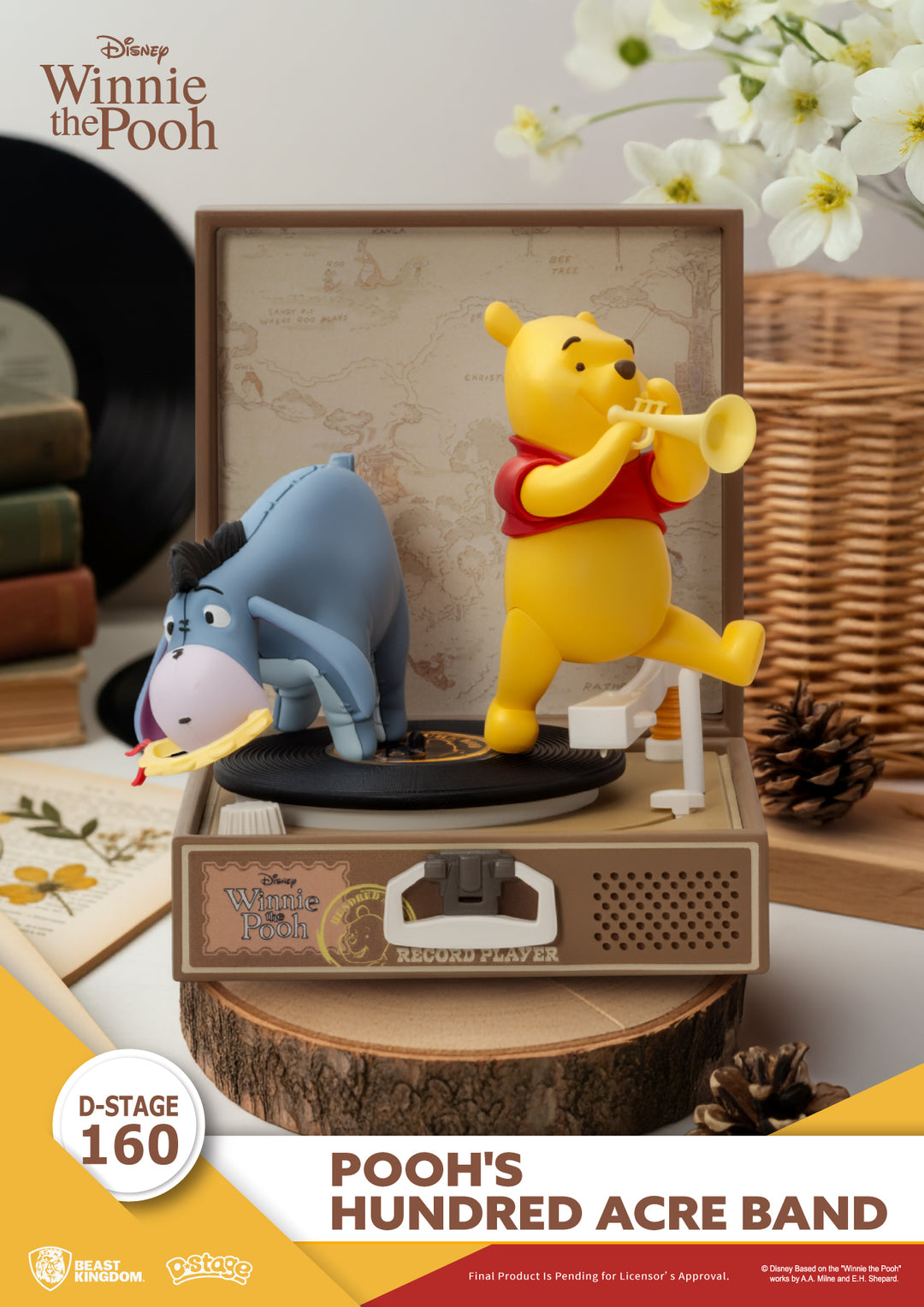 WINNIE THE POOH - Pooh's Hundred Acre Band - Diorama D-Stage 12.3cm