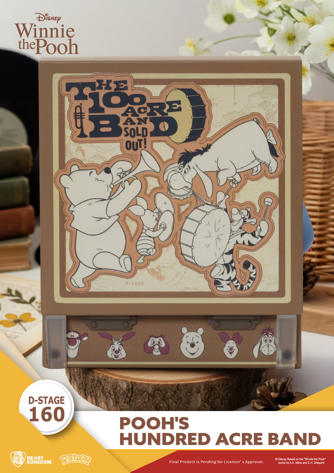 WINNIE THE POOH - Pooh's Hundred Acre Band - Diorama D-Stage 12.3cm