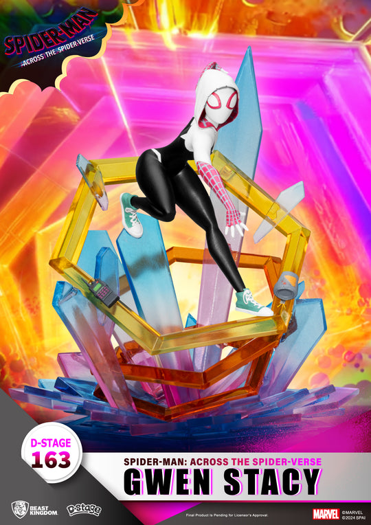 SPIDER-MAN ACROSS THE SPIDERVERSE - Gwen Stacy - Diorama D-Stage 15cm