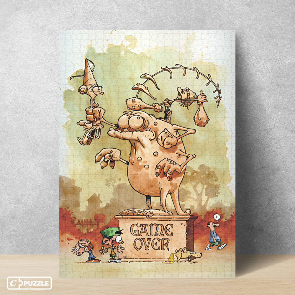 KID PADDLE - Poster + Puzzle 1000pcs
