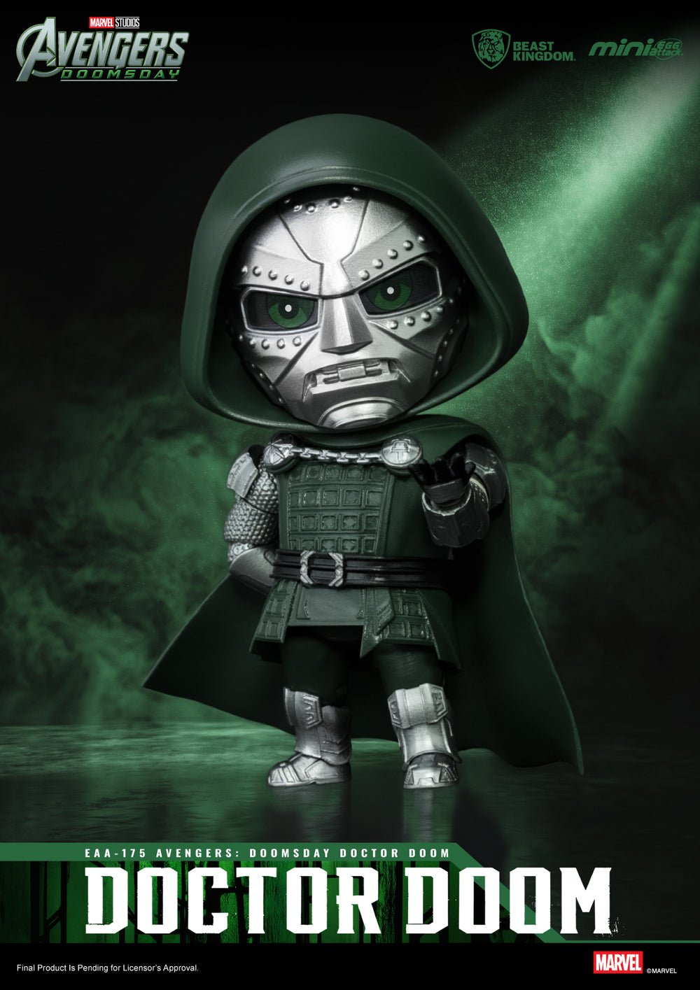 AVENGERS DOOMSDAY - Doctor Doom - Figure Egg Attack Action 12.3cm