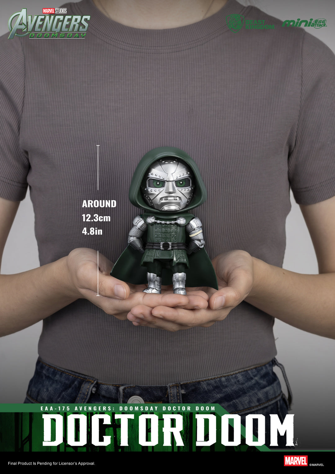 AVENGERS DOOMSDAY - Doctor Doom - Figure Egg Attack Action 12.3cm
