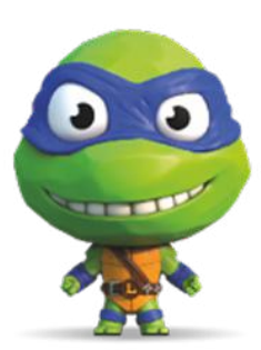 TEENAGE MUTANT NINJA TURTLES - Leonardo - Elastikorps Figure 10cm