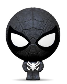 MARVEL - Symbiote Spider-Man - Elastikorps Figure 10cm