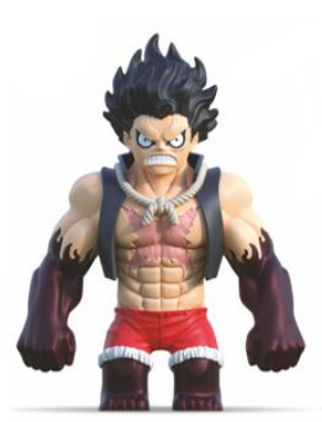 ONE PIECE - Luffy "Snakeman" - Elastikorps Figure 23cm