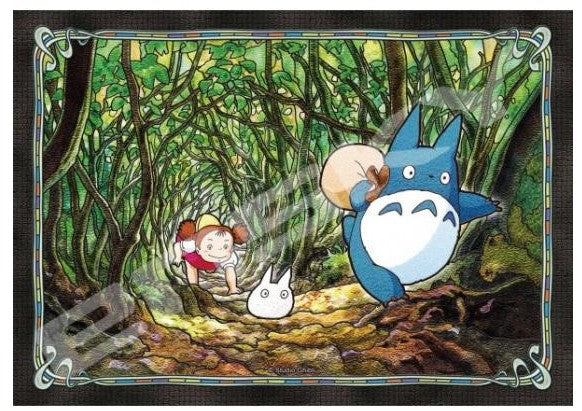 MY NEIGHBOR TOTORO - Secret Tunnel - Stained Glass Puzzle 208P