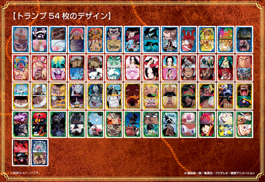 ONE PIECE-7 warlords of the Sea and 4 Emperors -Playing cards "Normal"
