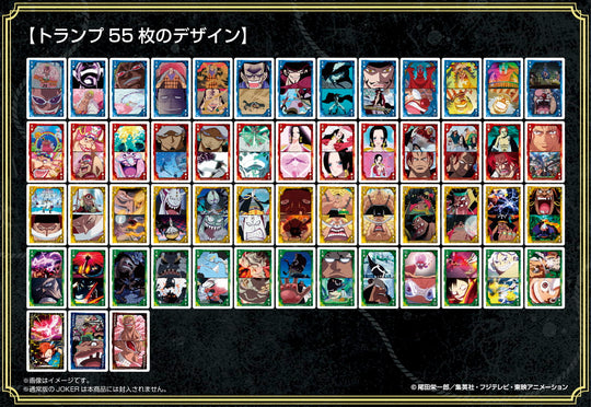 ONE PIECE -7 warlords of the Sea and 4 Emp. - Playing cards  "Lim. Ed.