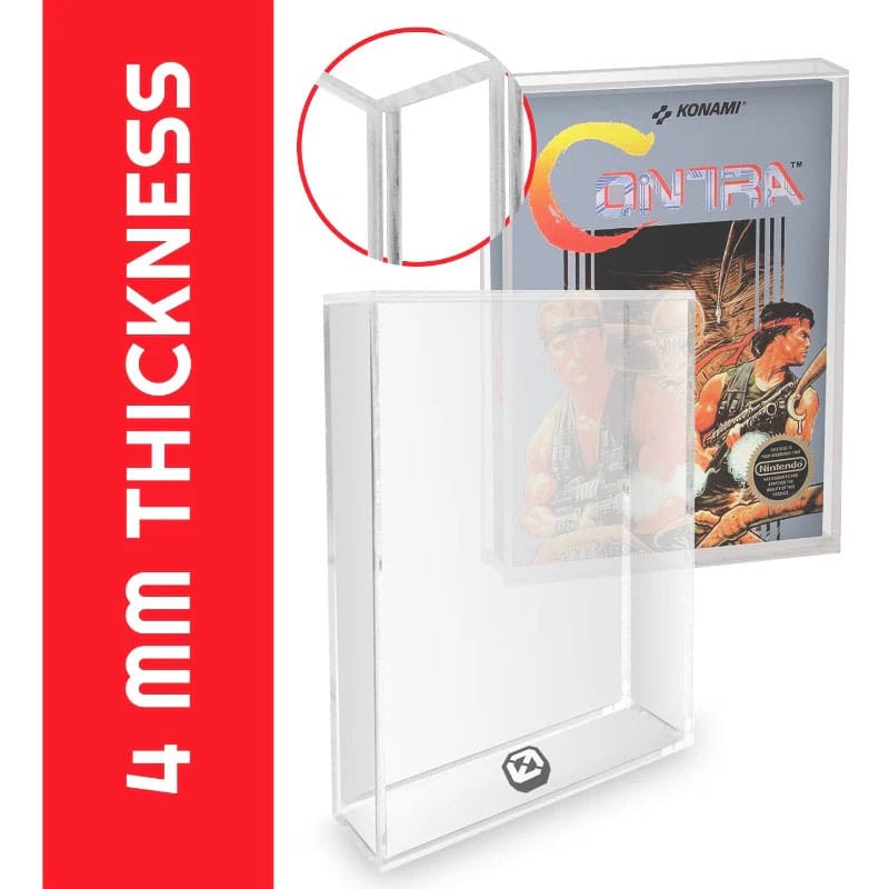 EVORETRO - PREMIUM Acrylic case for NES 'Pack of 2'