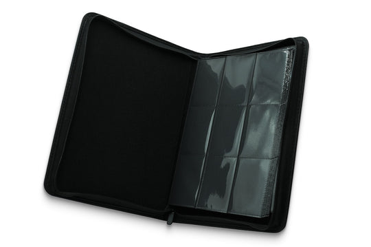 EVORETRO - Regular Card Binder 9 pocket for 360 cards w/ elastic Black