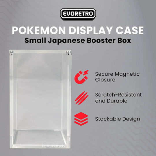 EVORETRO - Acrylic Case For Small Display Pokemon Japanese 1pc