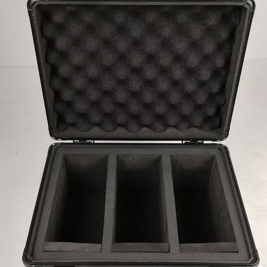 EVORETRO -  Graded Card Storage Box Red and Silver for 90 Cards