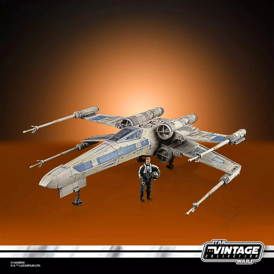 ROGUE ONE - Antoc Merrick's X-Wing Fighter -Figure Vintage Coll. 9.5cm