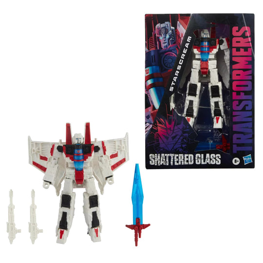 TRANSFORMERS GENERATIONS - Starscream - Figure Shattered Glass 17.5cm