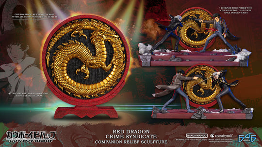COWBOY BEBOP - Red Dragon Crime Syndicate - Statue 35cm
