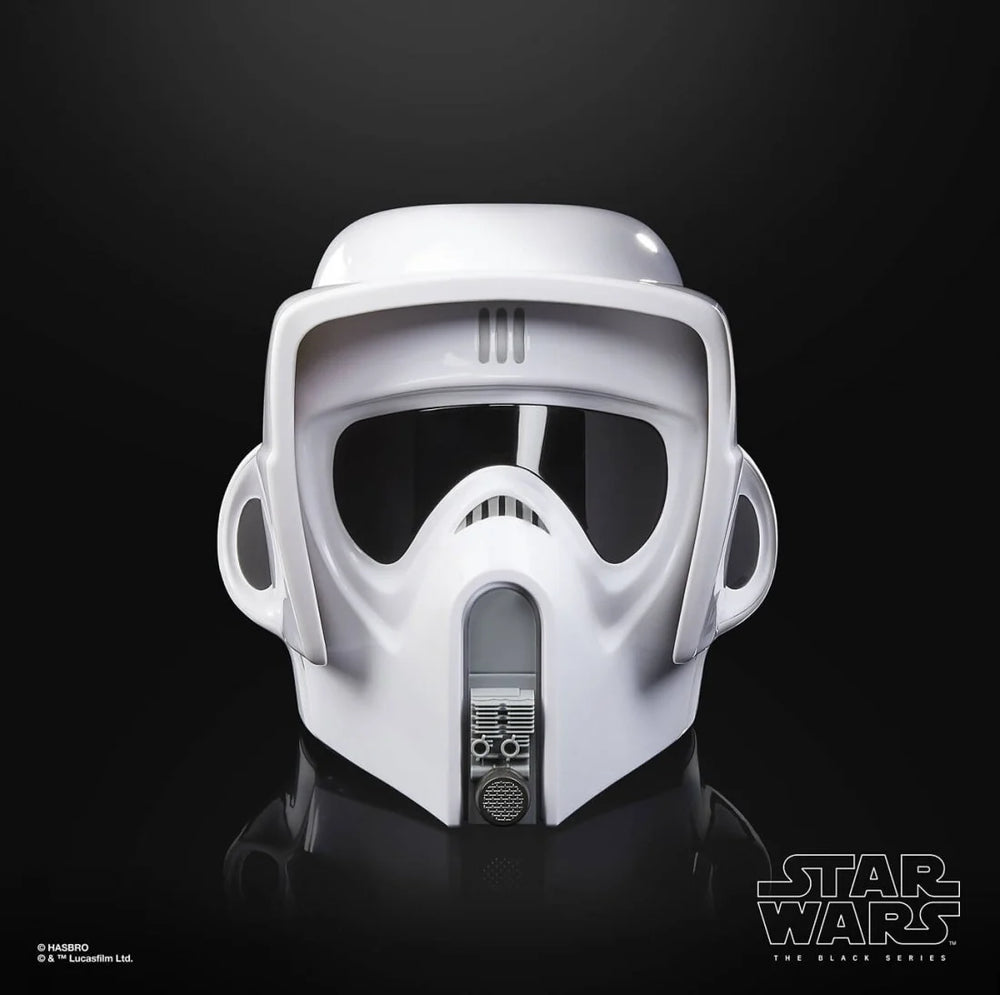 STAR WARS 6 - Electronic Helmet Biker Scout Black Series