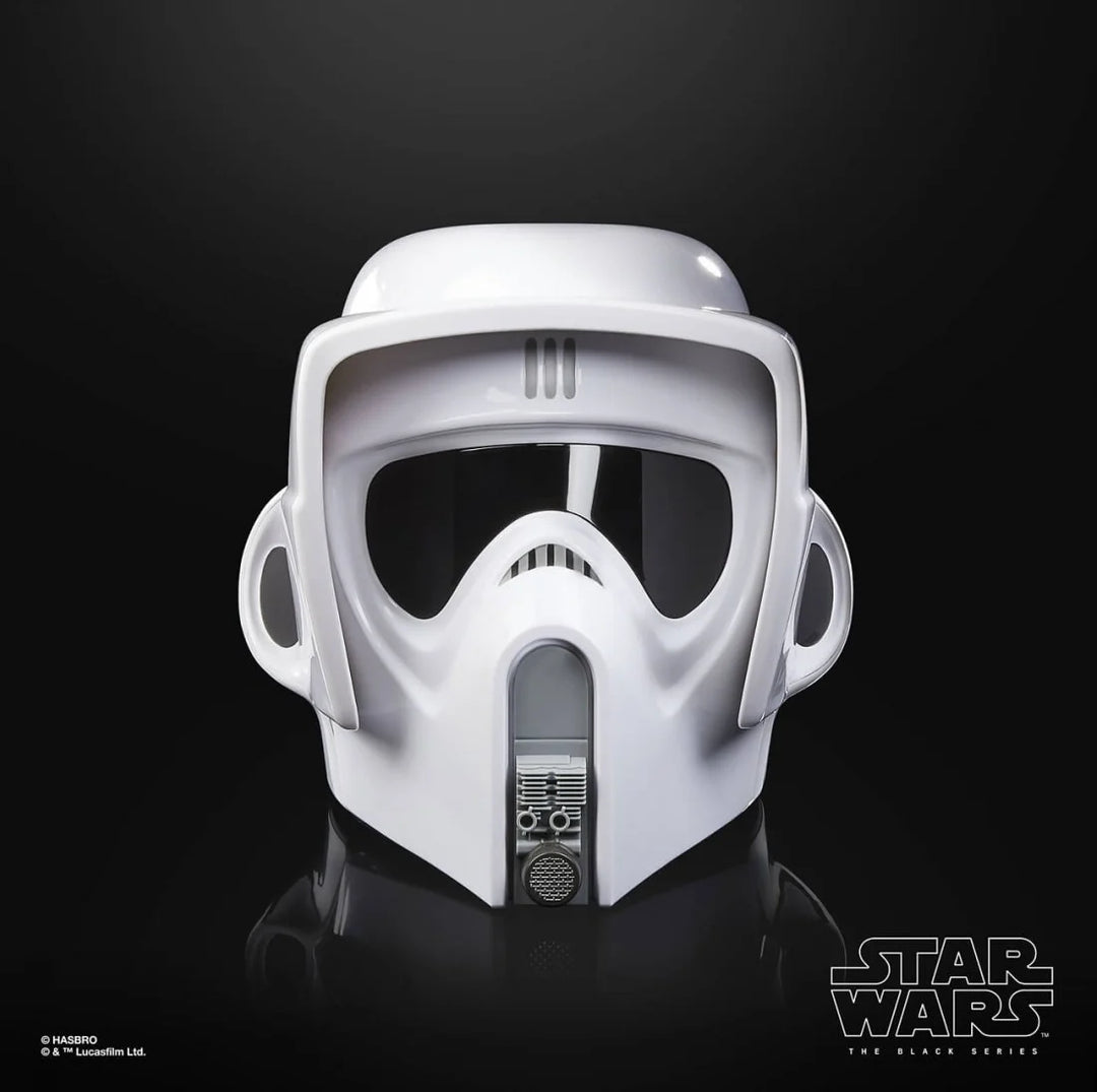 STAR WARS 6 - Electronic Helmet Biker Scout Black Series
