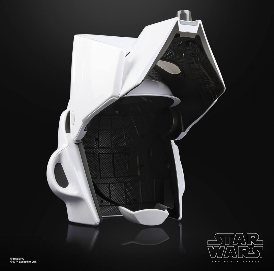 STAR WARS 6 - Electronic Helmet Biker Scout Black Series