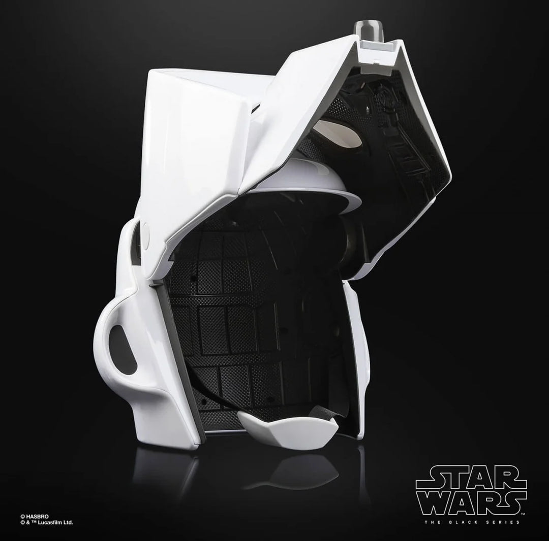 STAR WARS 6 - Electronic Helmet Biker Scout Black Series